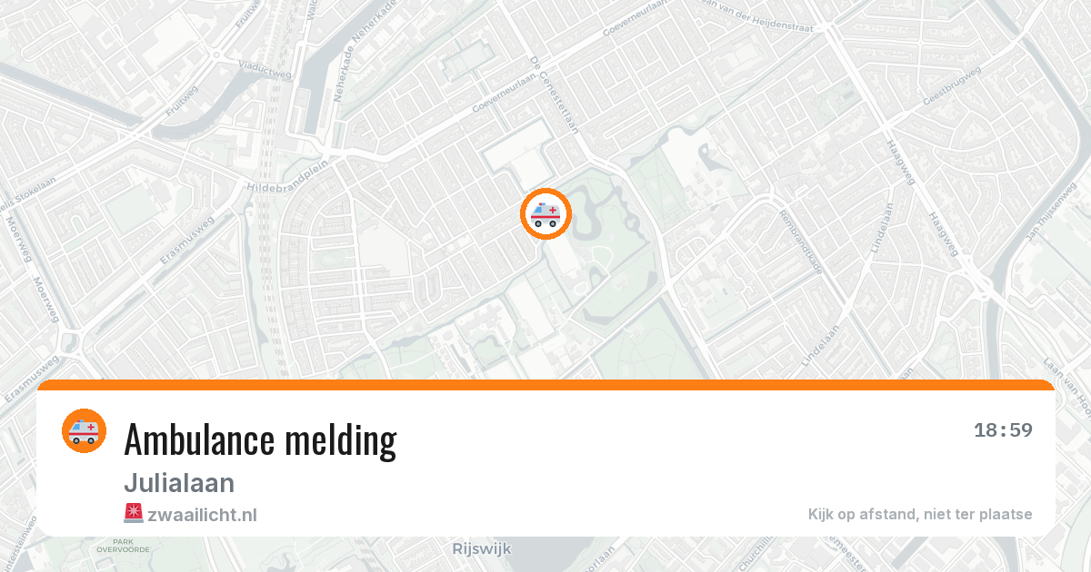 Ambulance melding — 5 jun 2026
