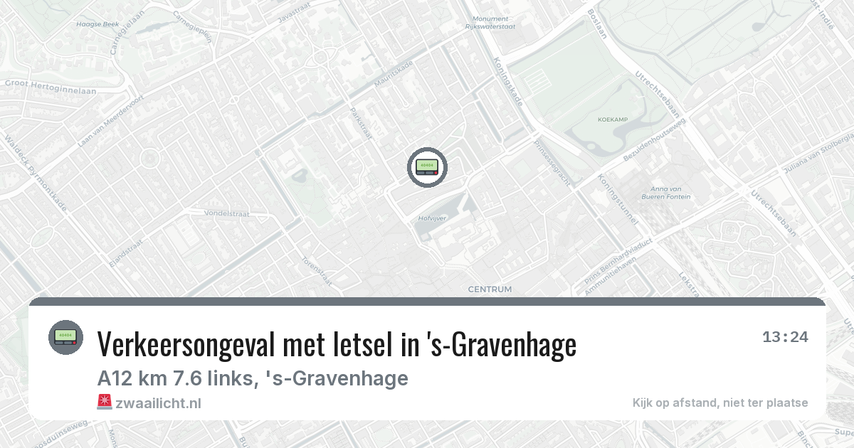 Verkeersongeval met letsel in 's-Gravenhage — 3 feb 2026