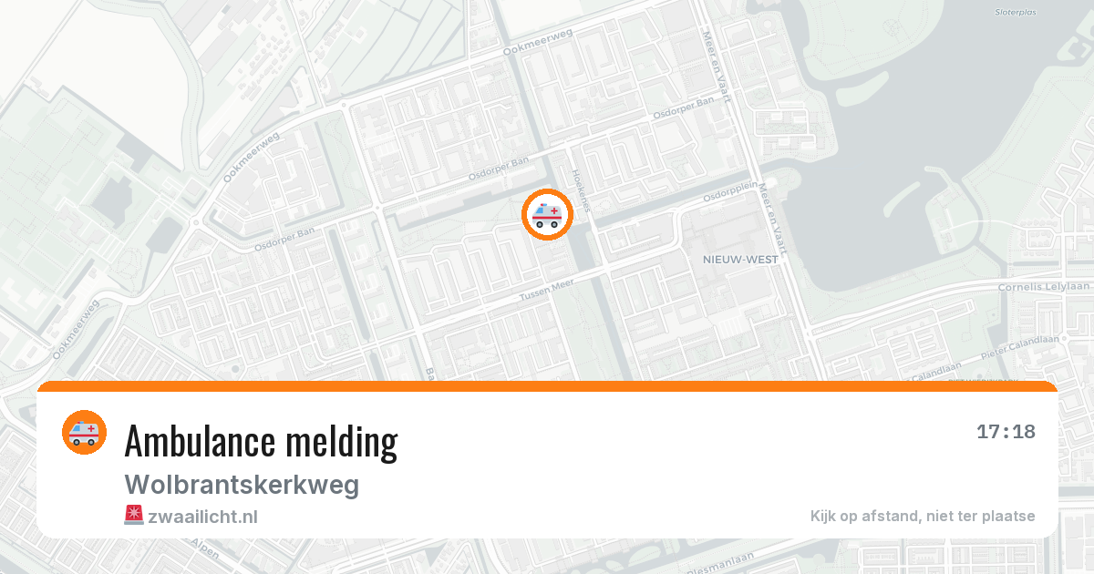 Ambulance melding — 2 jul 2026
