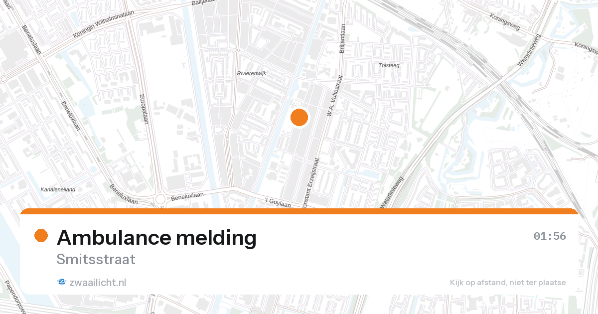Ambulance melding — 7 feb 2026