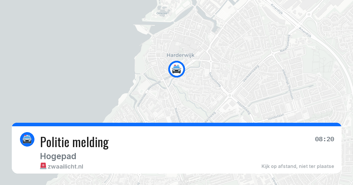 Politie melding — 6 mei 2026