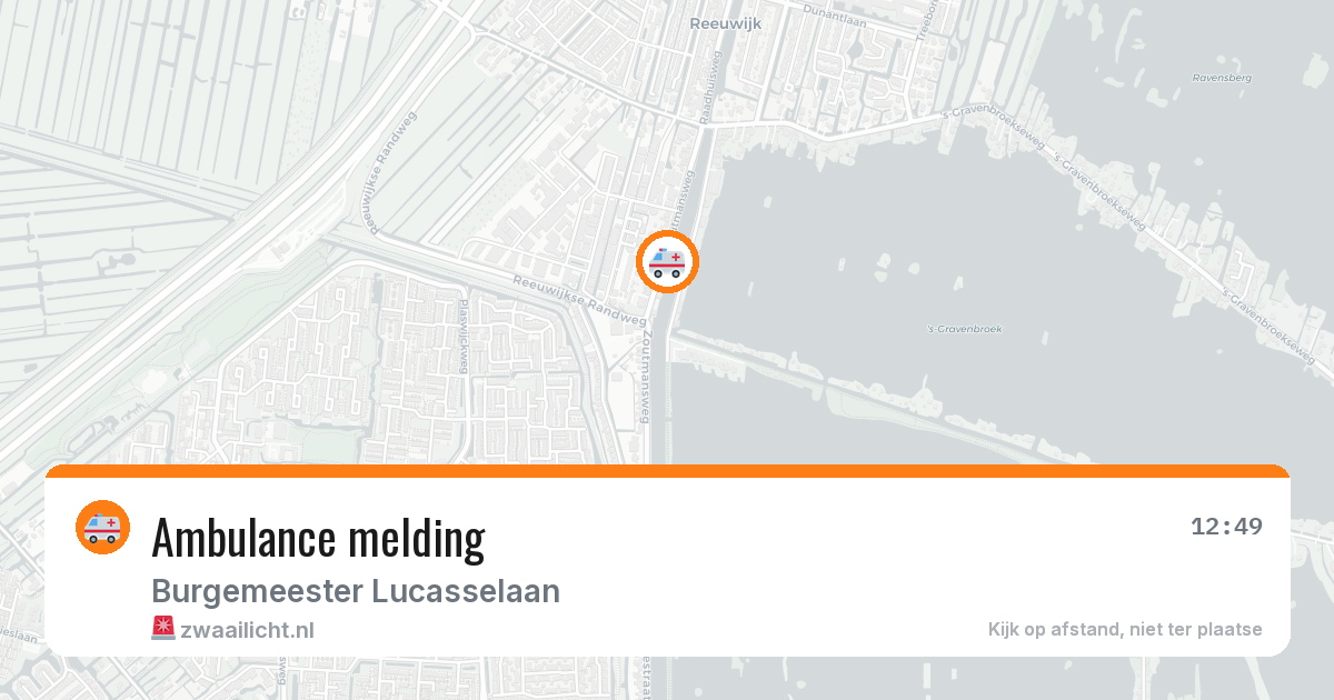 Ambulance melding — 23 jun 2026
