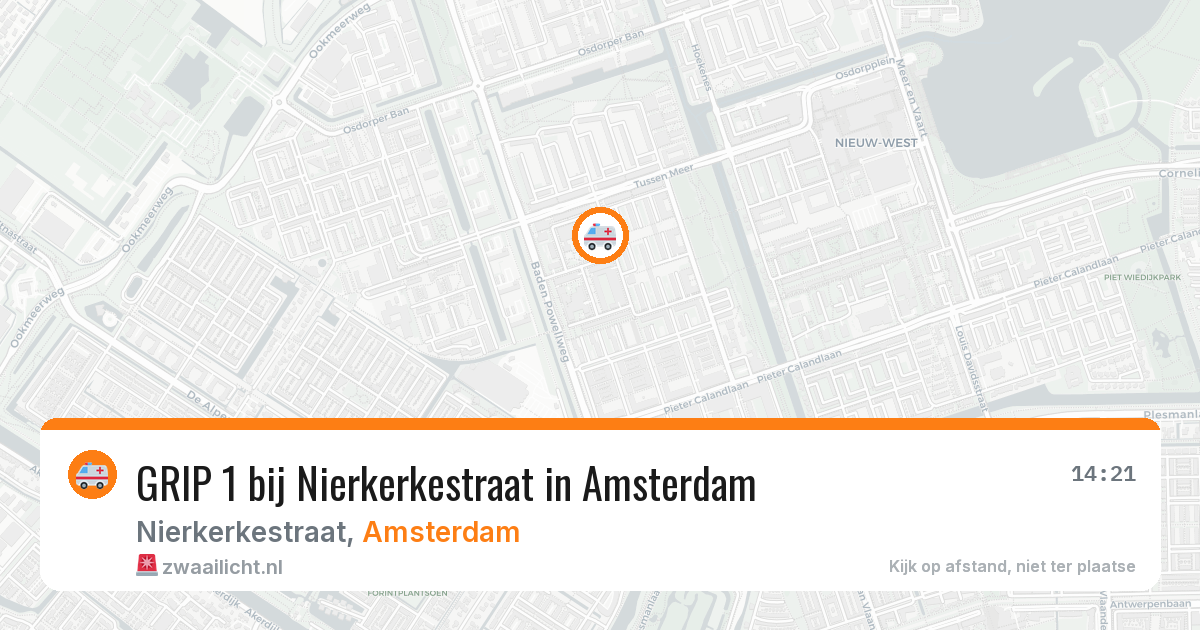 GRIP 1 bij Nierkerkestraat in Amsterdam — 28 jul 2026