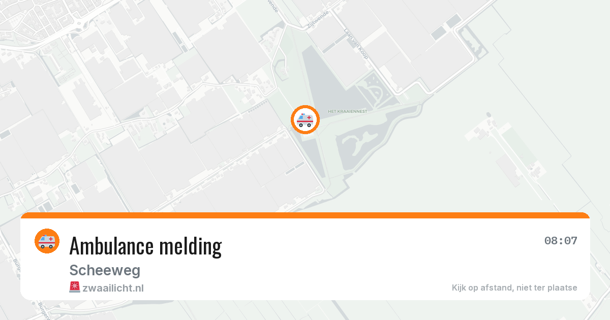 Ambulance melding — 28 jan 2026