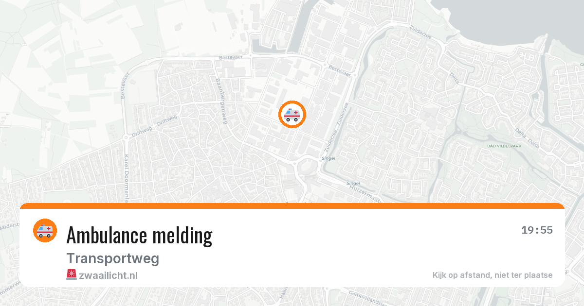Ambulance melding — 15 apr 2026