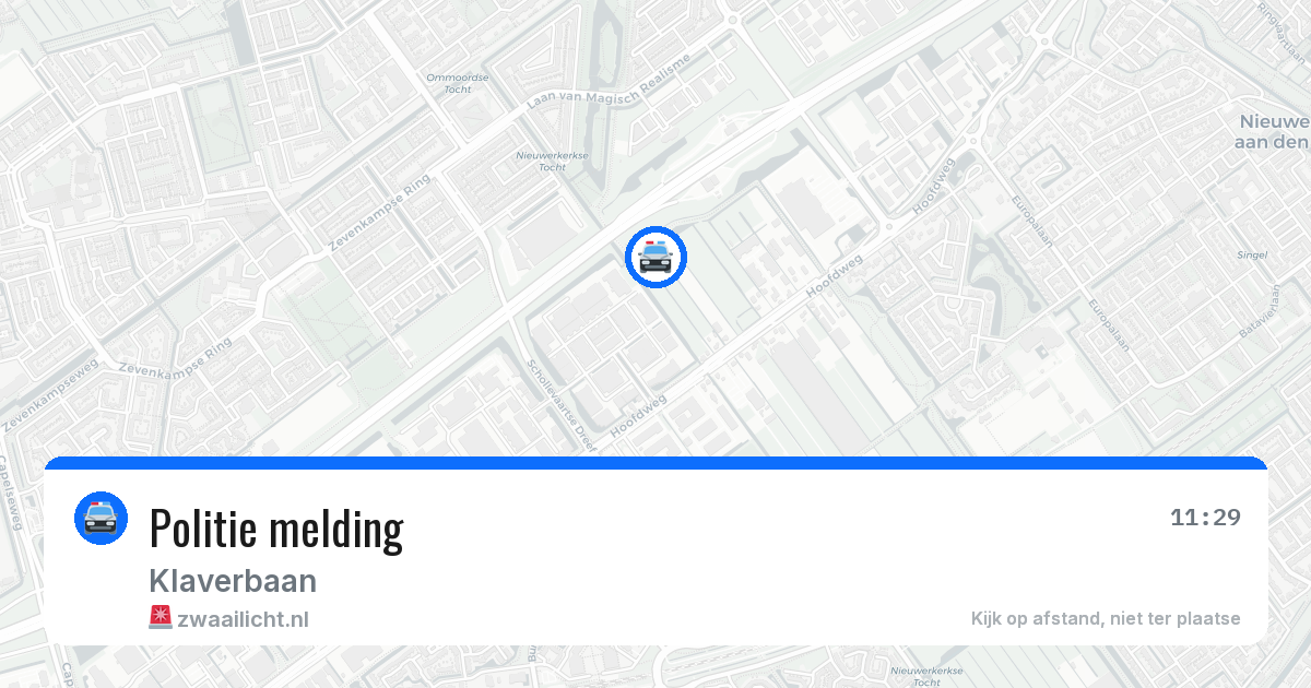 Politie melding — 15 jul 2026