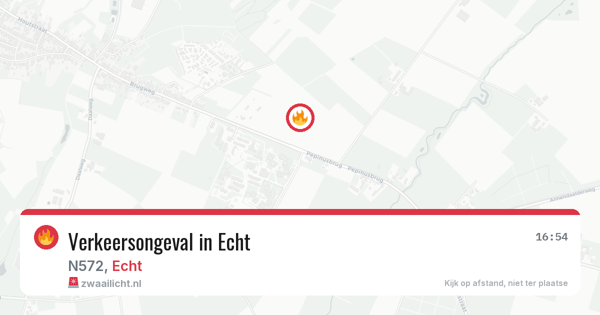 Verkeersongeval in Echt — 29 jan 2026
