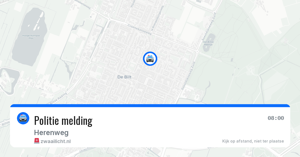 Politie melding — 2 jul 2026