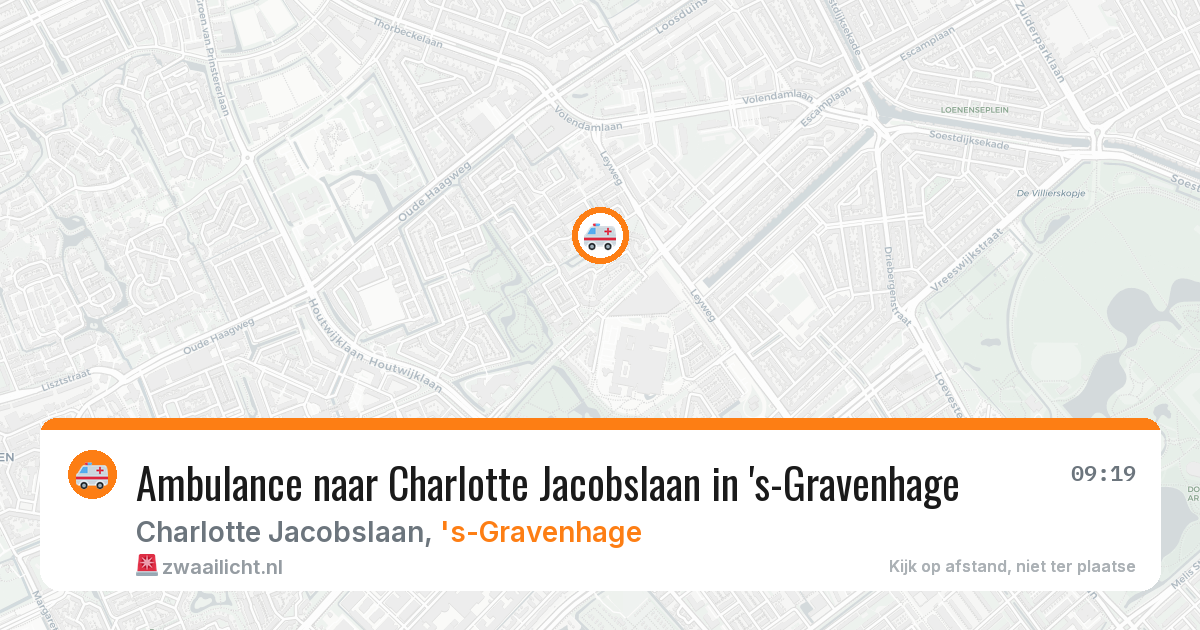 Ambulance naar Charlotte Jacobslaan in 's-Gravenhage — 28 apr 2026