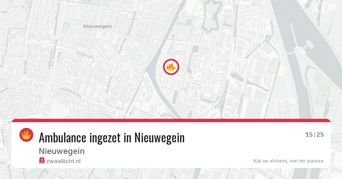 Ambulance ingezet in Nieuwegein — 12 aug 2026