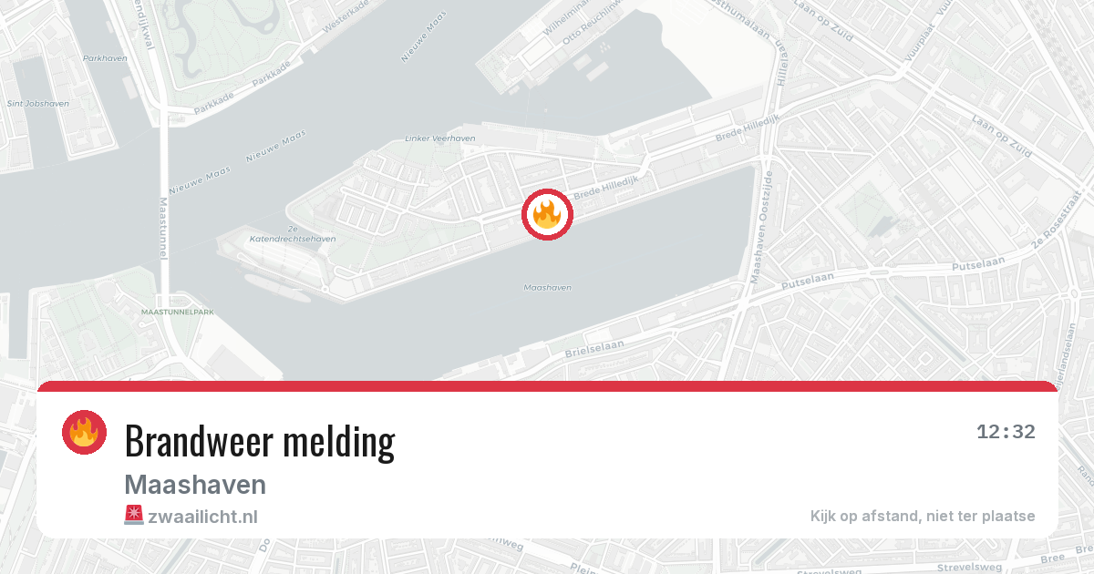 Brandweer melding — 8 feb 2026
