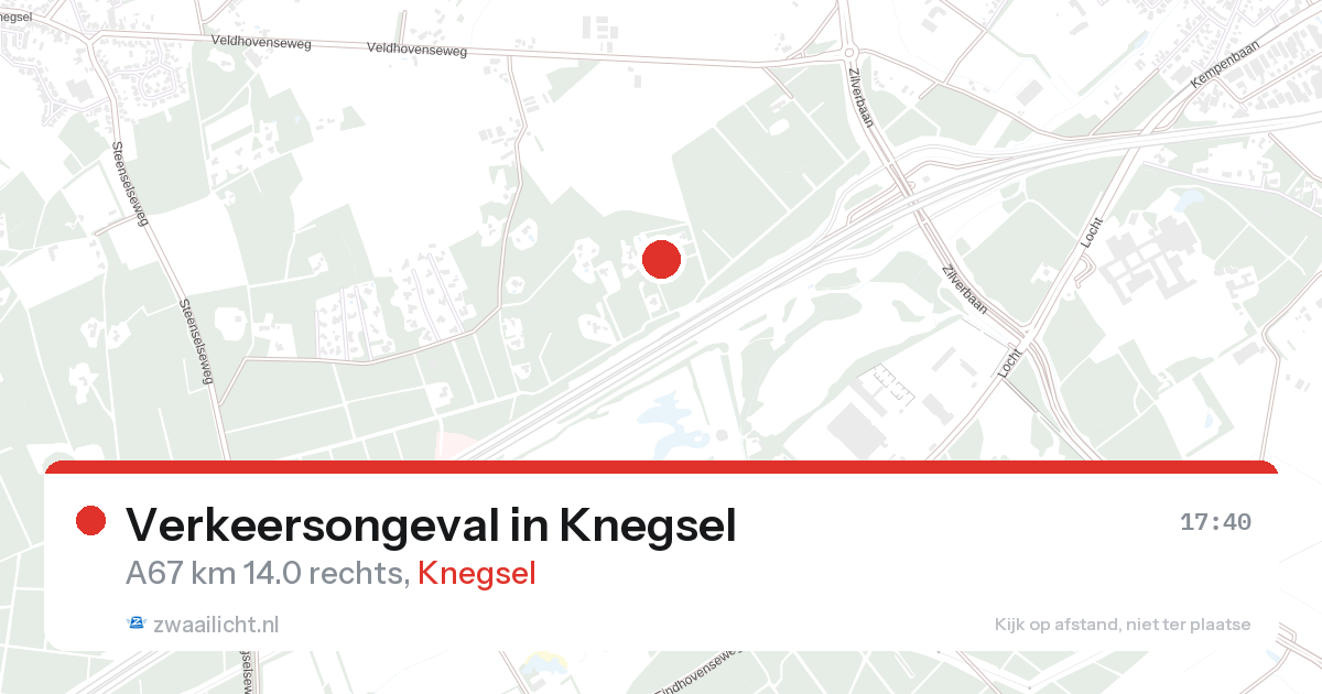 Verkeersongeval in Knegsel — 26 aug 2026