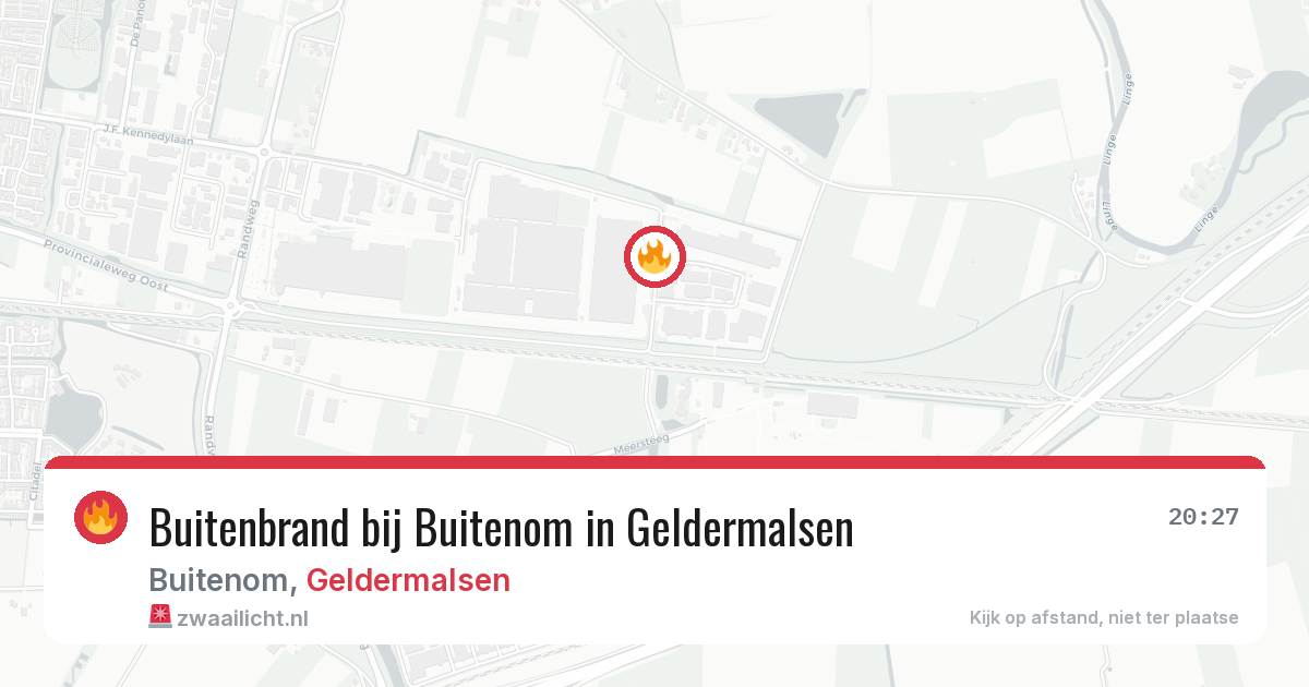 Buitenbrand bij Buitenom in Geldermalsen — 2 mei 2026