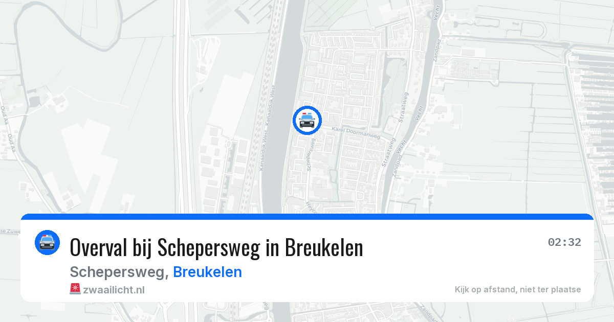 Overval bij Schepersweg in Breukelen — 25 jun 2026