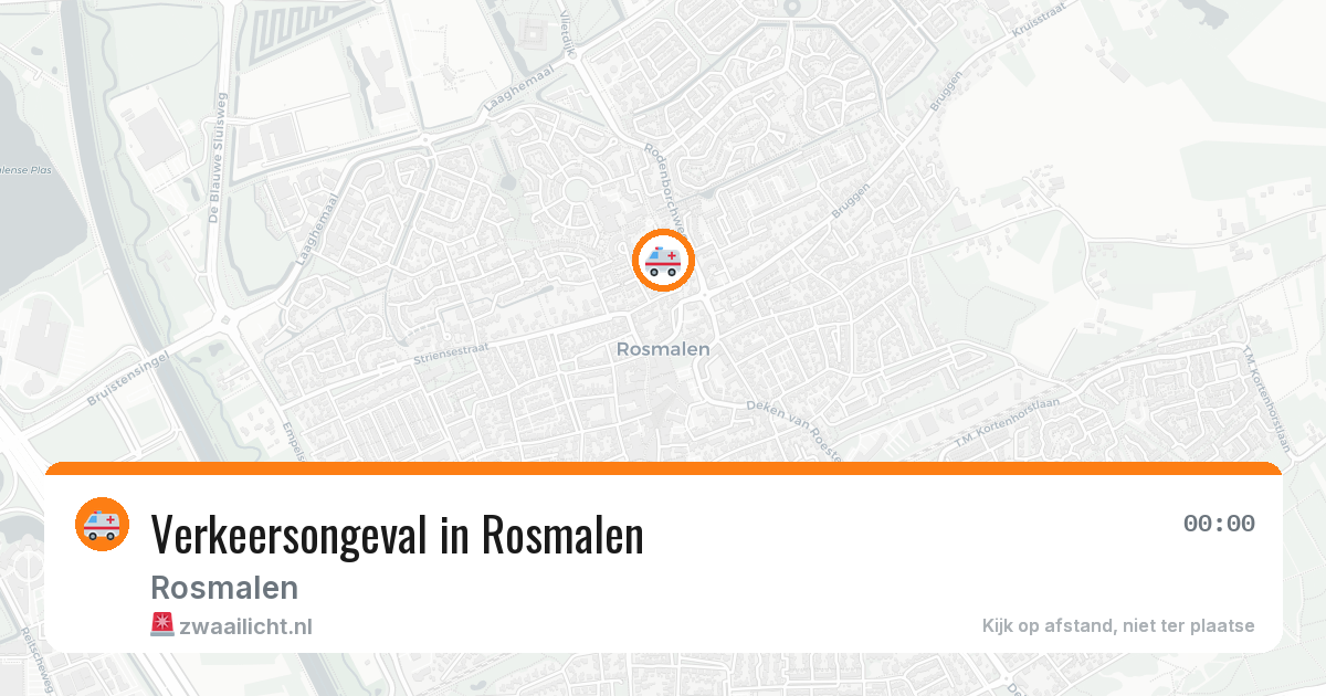 Verkeersongeval in Rosmalen — 7 aug 2026