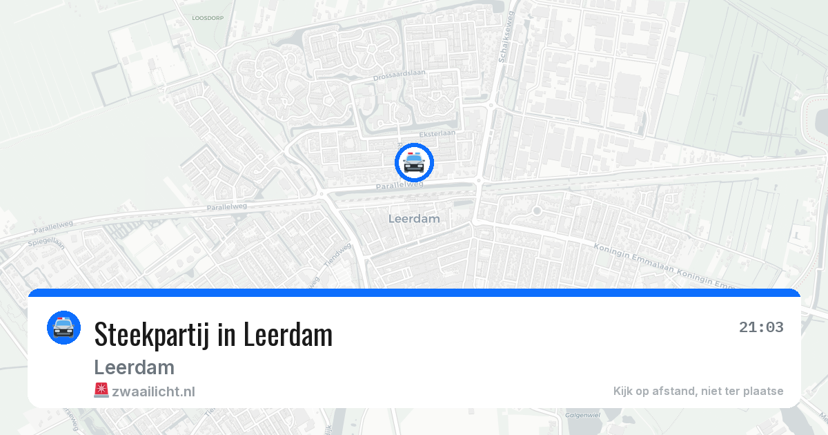 Steekpartij in Leerdam — 4 mei 2026