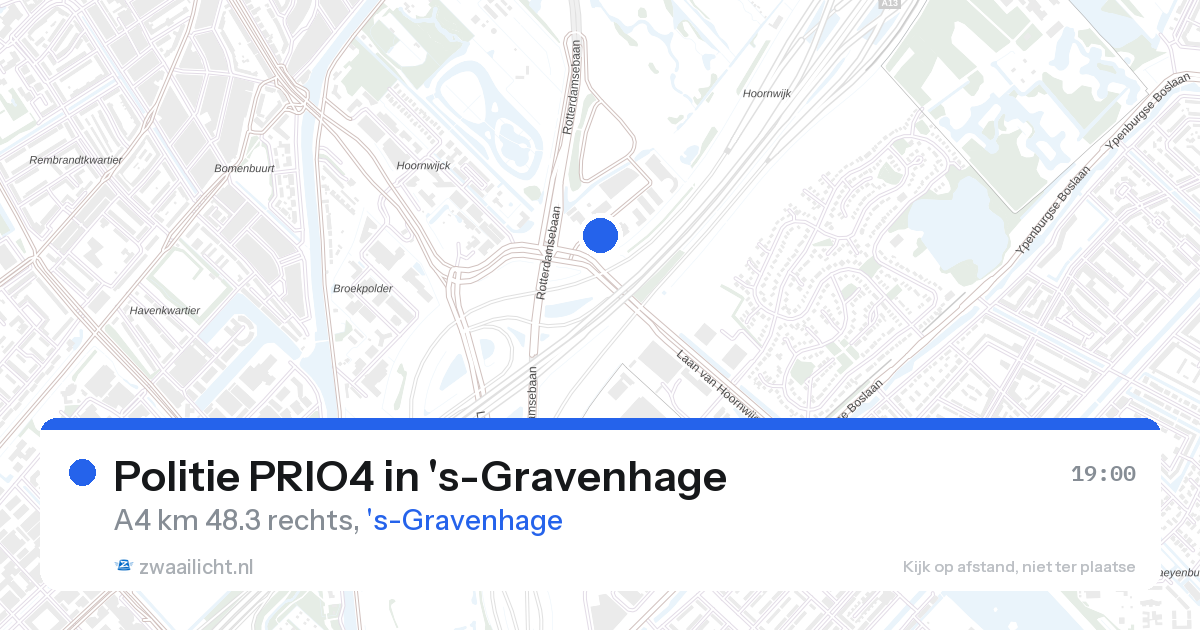 Politie PRIO4 in 's-Gravenhage — 28 aug 2026 | 🚨 Zwaailicht.nl