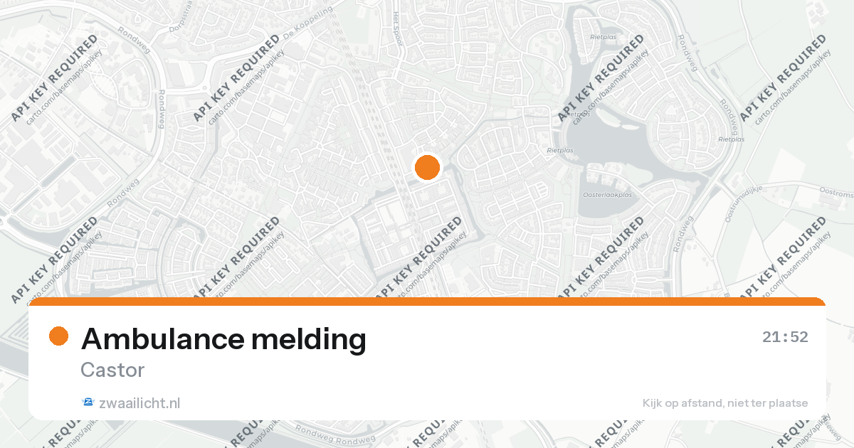 Ambulance melding — 31 jan 2026
