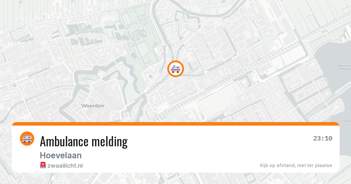 Ambulance melding — 30 jun 2026