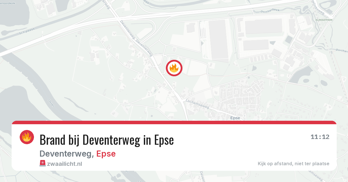 Brand bij Deventerweg in Epse — 7 jun 2026