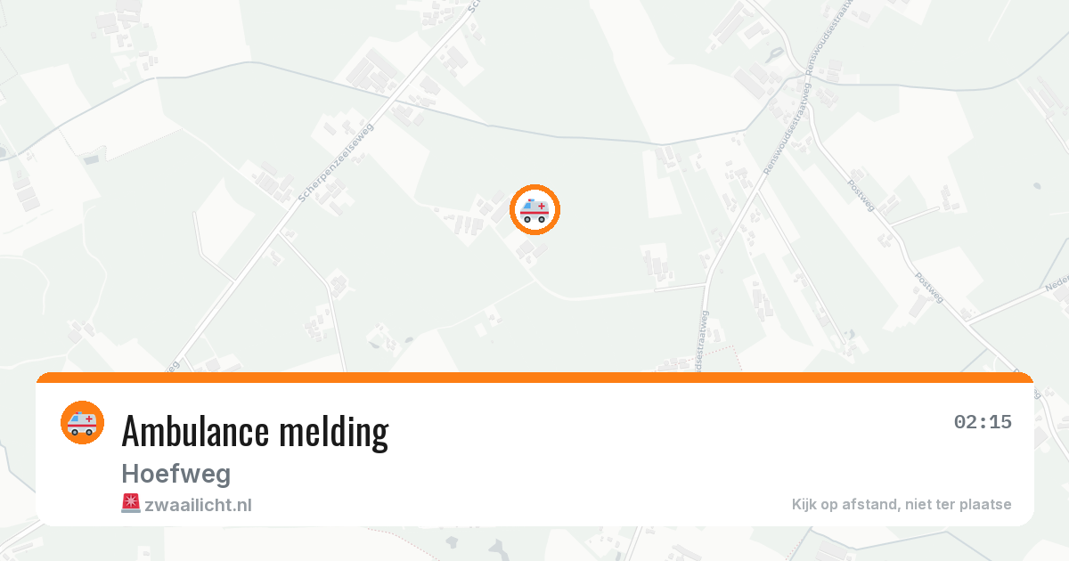 Ambulance melding — 7 jun 2026