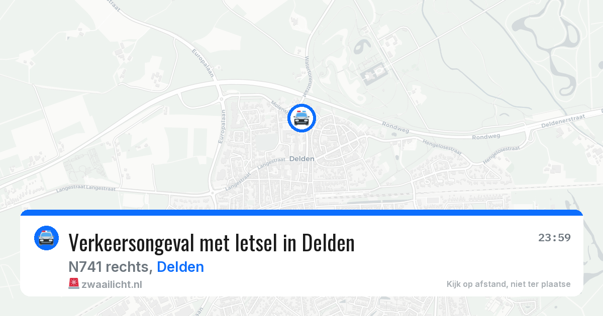 Verkeersongeval met letsel in Delden — 1 jul 2026