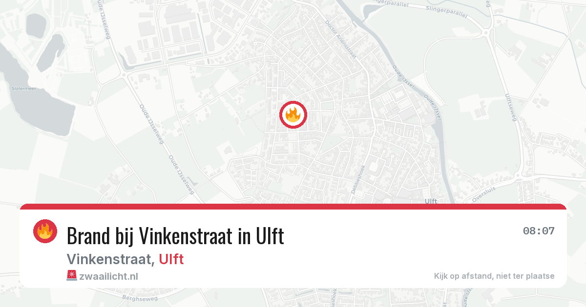 Brand bij Vinkenstraat in Ulft — 29 apr 2026