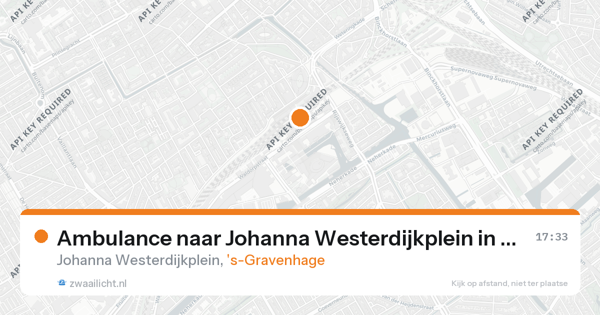Ambulance naar Johanna Westerdijkplein in 's-Gravenhage — 26 aug 2026