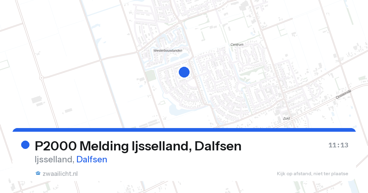P2000 Melding Ijsselland, Dalfsen — 23 aug 2026