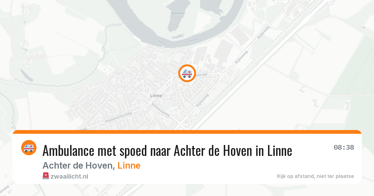 Ambulance met spoed naar Achter de Hoven in Linne — 28 jun 2026