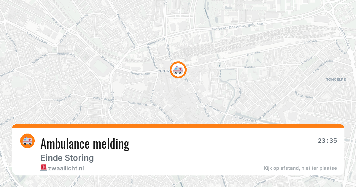 Ambulance melding — 14 mrt 2026