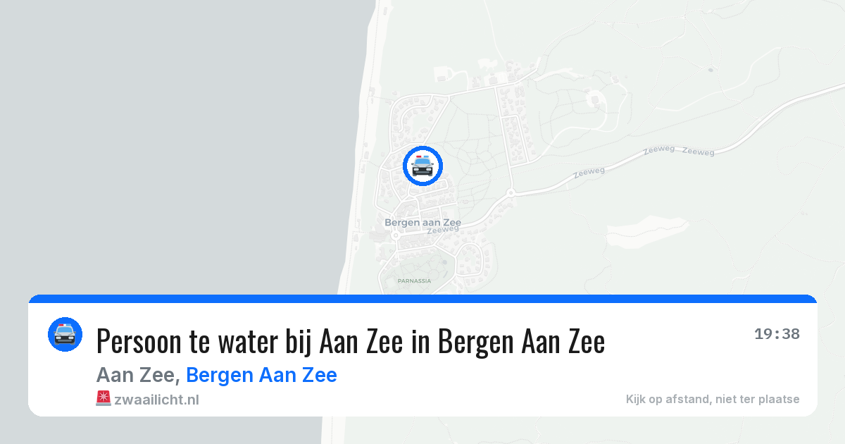 Persoon te water bij Aan Zee in Bergen Aan Zee — 15 jul 2026