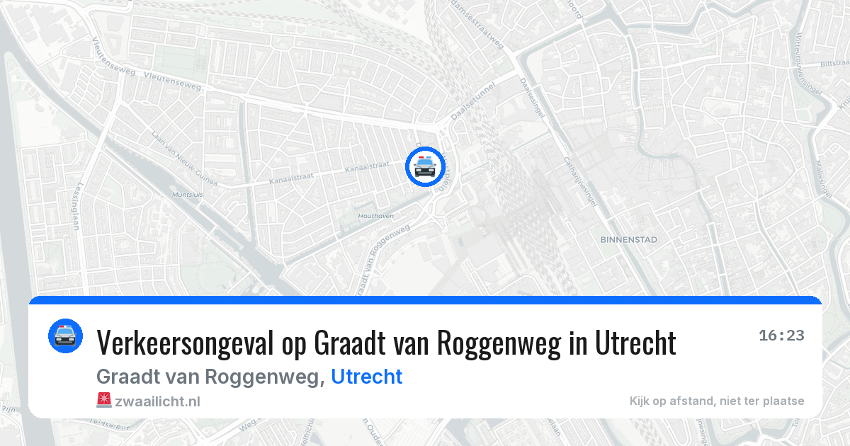 Verkeersongeval op Graadt van Roggenweg in Utrecht — 8 apr 2026