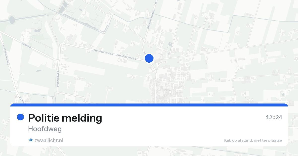 Politie melding — 5 jun 2026