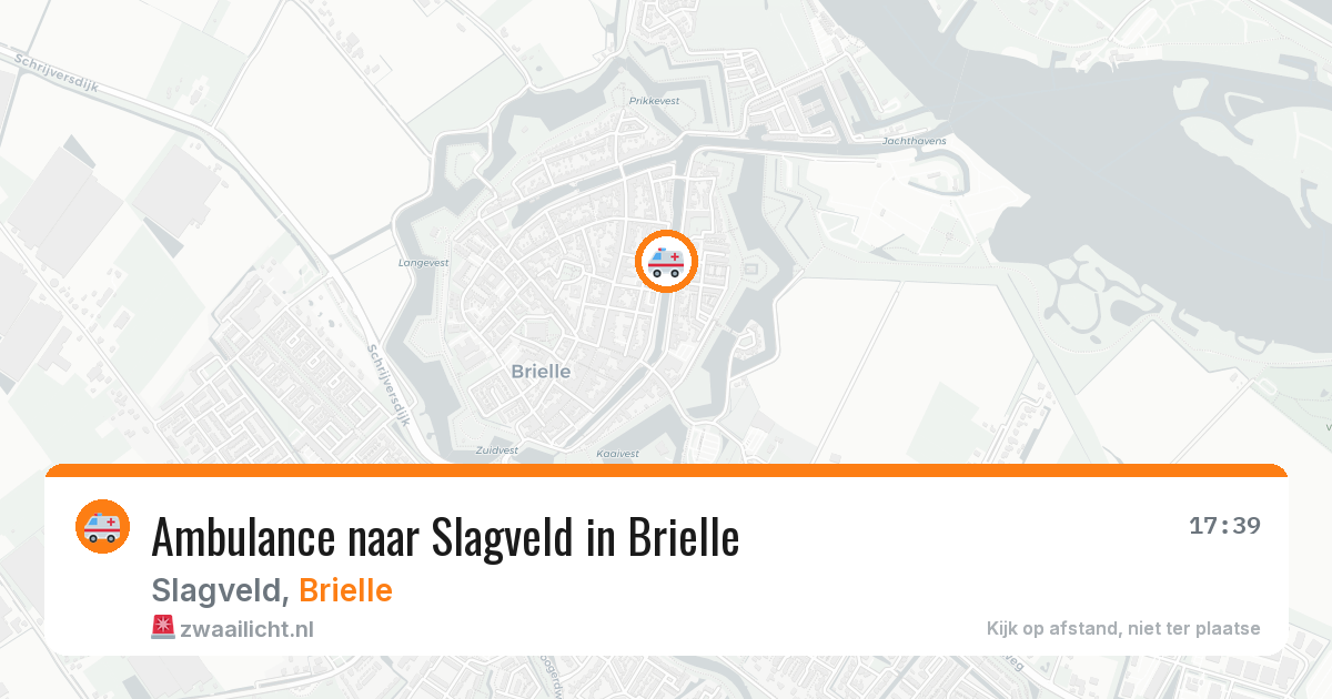 Ambulance naar Slagveld in Brielle — 23 jul 2026