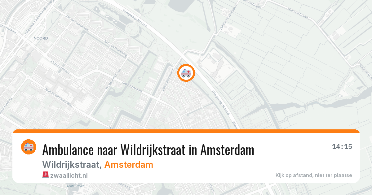 Ambulance naar Wildrijkstraat in Amsterdam — 4 jun 2026