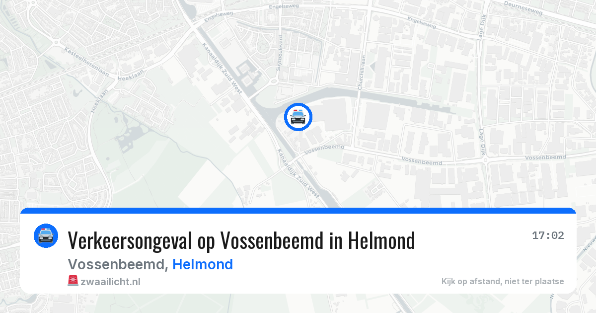 Verkeersongeval op Vossenbeemd in Helmond — 10 jun 2026