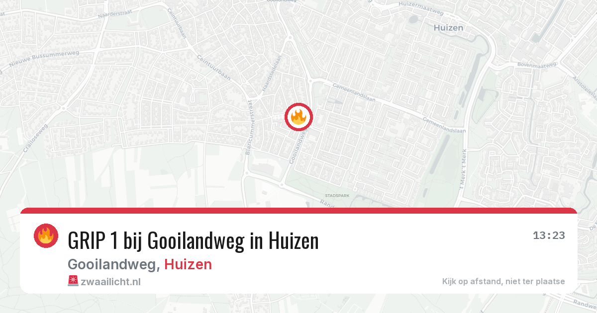 GRIP 1 bij Gooilandweg in Huizen — 2 jul 2026