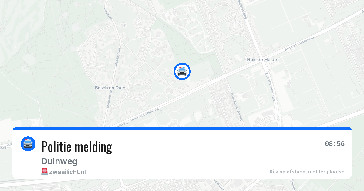 Politie melding — 12 apr 2026