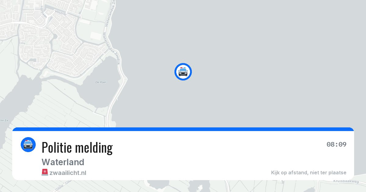 Politie melding — 7 apr 2026