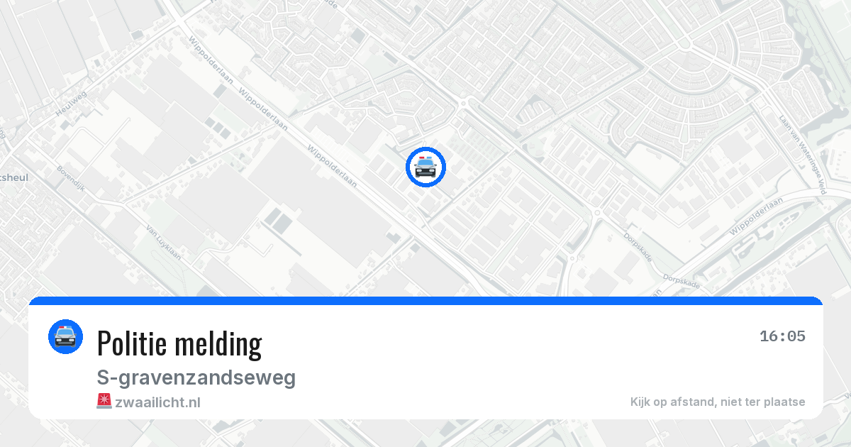 Politie melding — 14 jul 2026