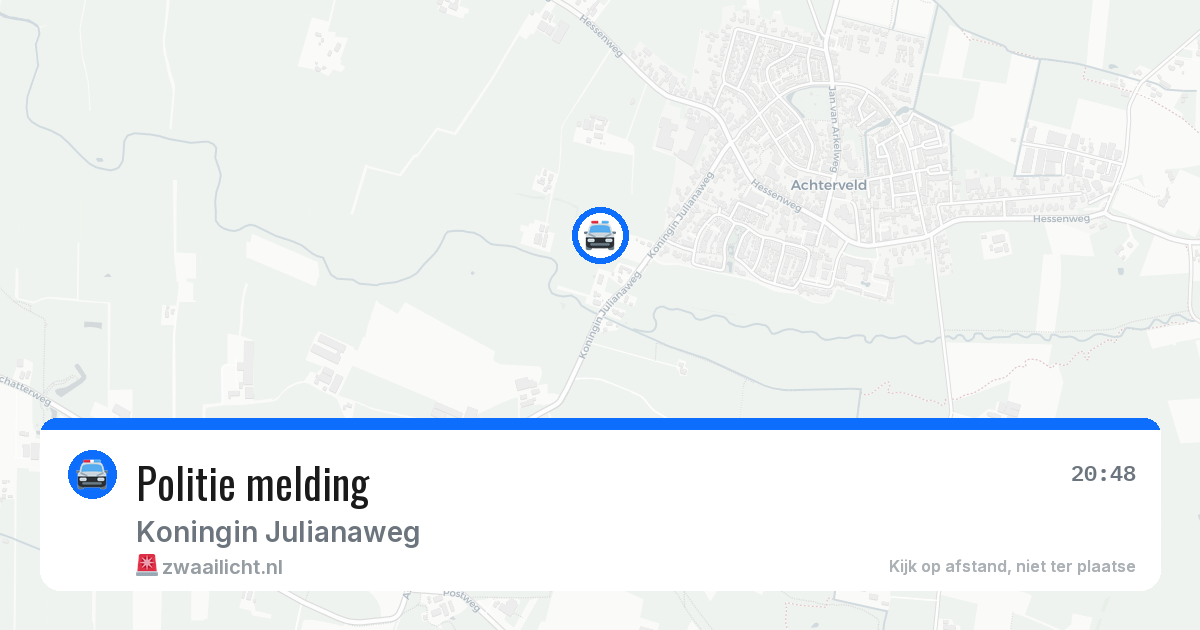 Politie melding — 14 jul 2026