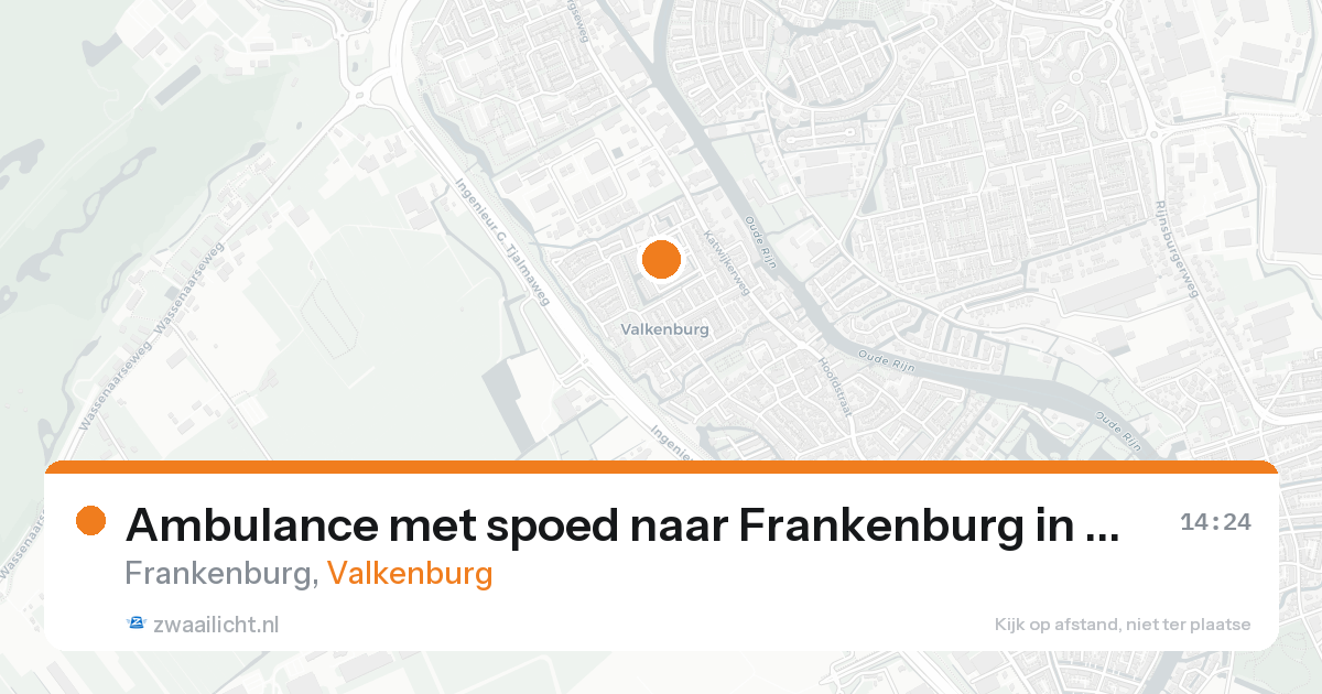Ambulance met spoed naar Frankenburg in Valkenburg — 19 aug 2026