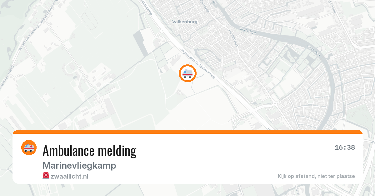 Ambulance melding — 26 apr 2026