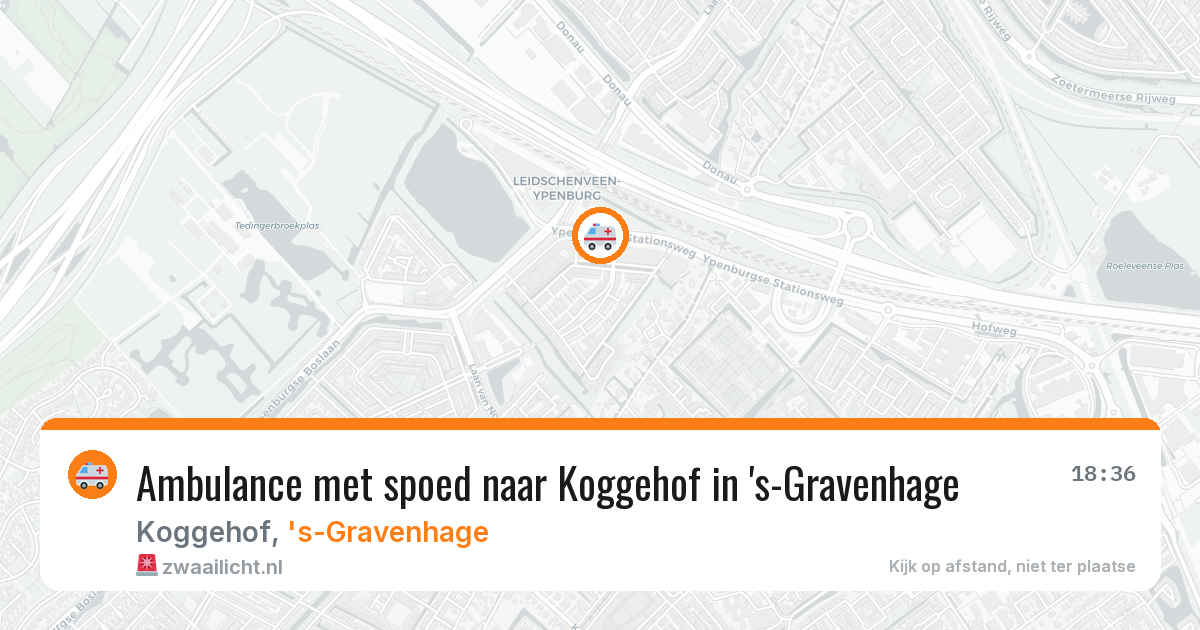 Ambulance met spoed naar Koggehof in 's-Gravenhage — 21 mei 2026