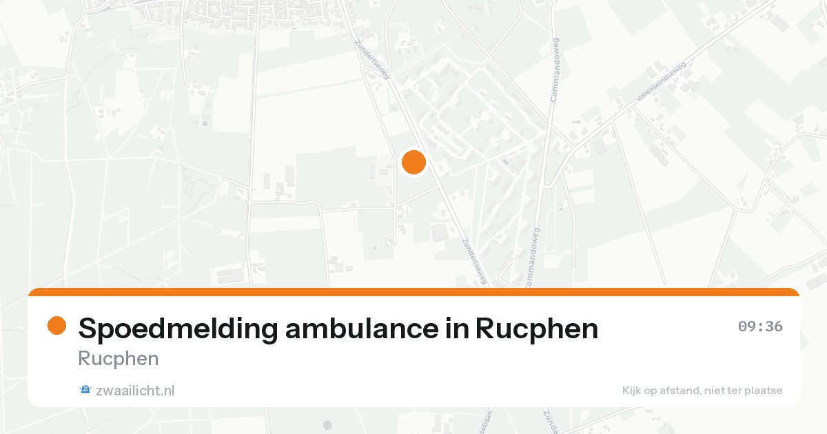 Spoedmelding ambulance in Rucphen — 7 feb 2026