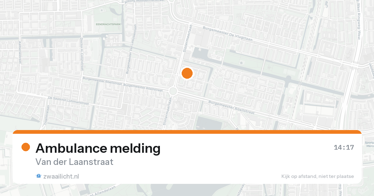Ambulance melding — 7 feb 2026
