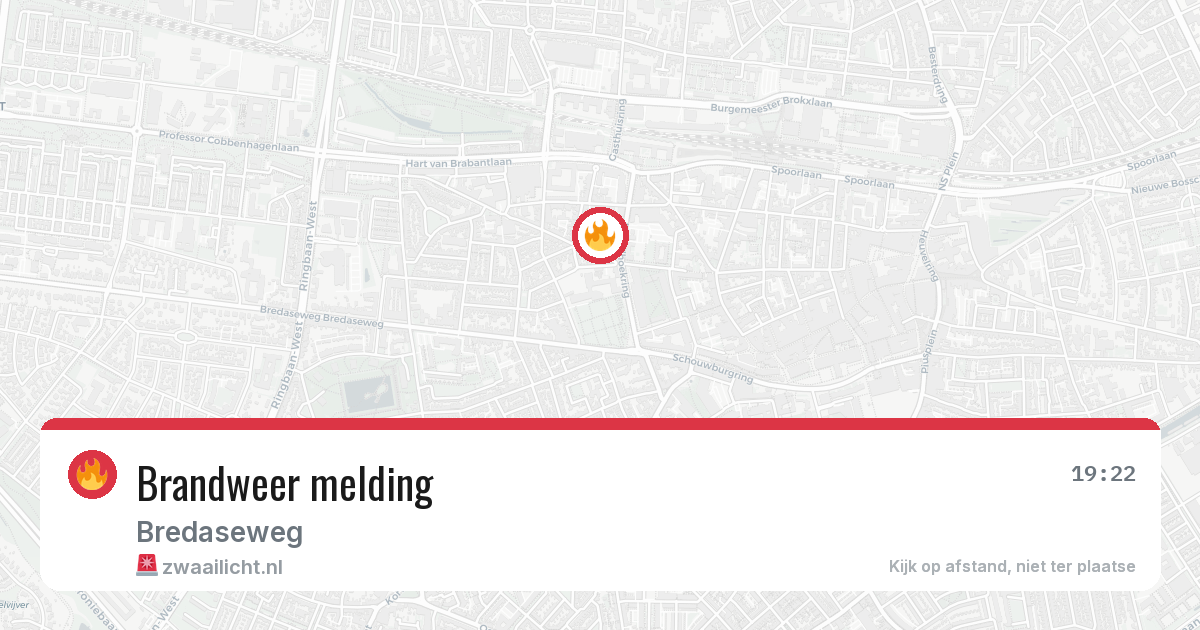 Brandweer melding — 1 jul 2026