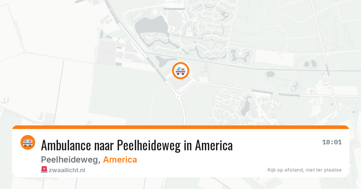 Ambulance naar Peelheideweg in America — 30 jun 2026