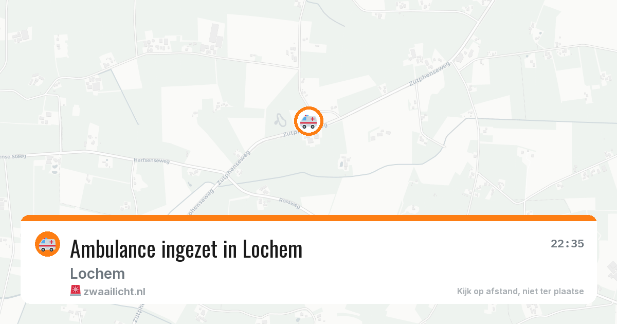 Ambulance ingezet in Lochem — 12 aug 2026